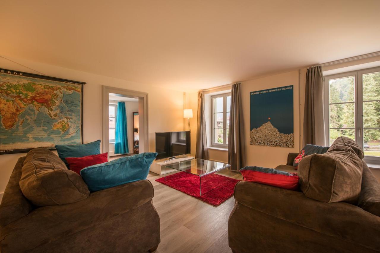شقة Dependance Penthouse إنترلاكن المظهر الخارجي الصورة